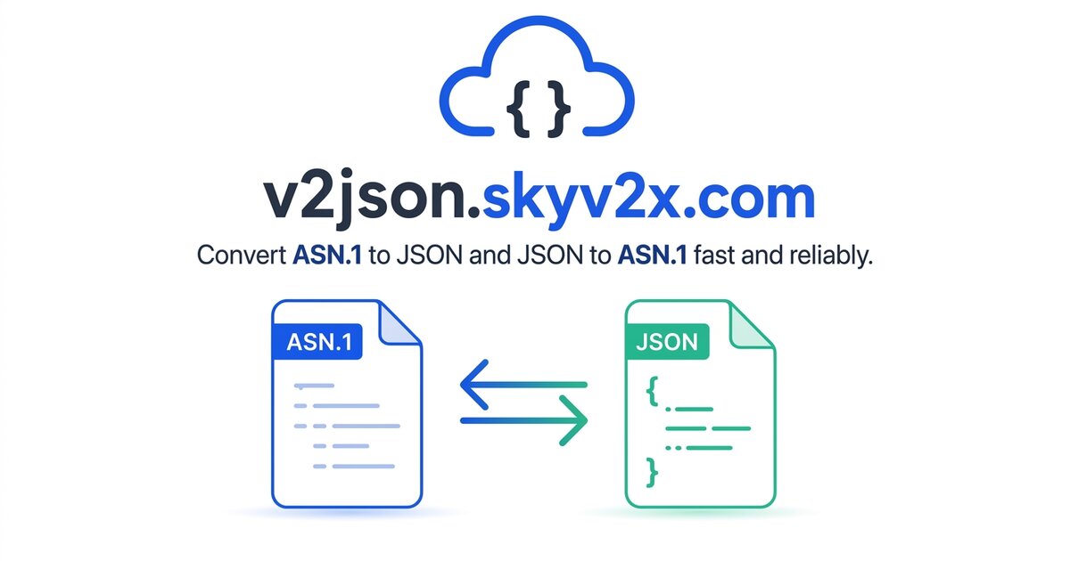 V2JSON (SkyV2X) logo